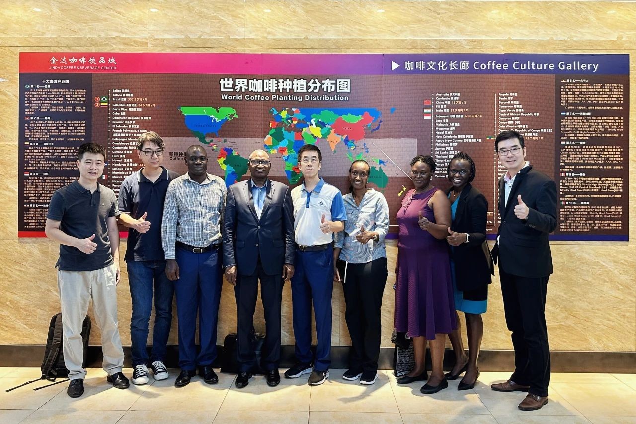 烏干達咖啡發展局（UCDA）總裁來訪金達