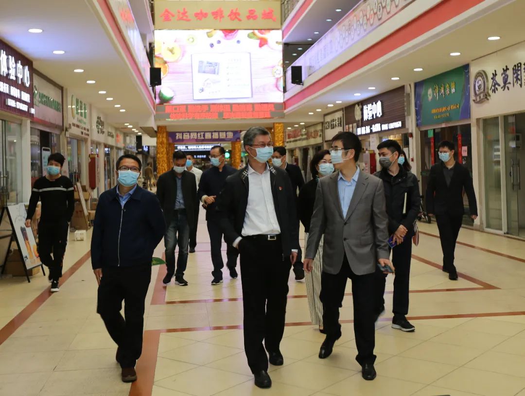 【領(lǐng)導(dǎo)關(guān)懷】廣州市臺辦曾主任率隊蒞臨金達咖啡飲品城慰問臺商并指導(dǎo)工作